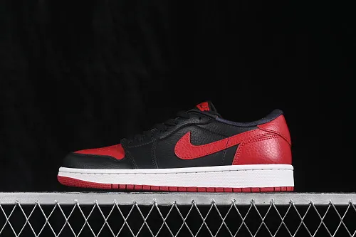 All categories Air Jordan Jordan series basketball shoes Air Jordan 1 Low Air Jordan 1 Low "Banned" AJ1 Joe 1 black and red banned XX low-top cultural casual sneakers IW6276-001